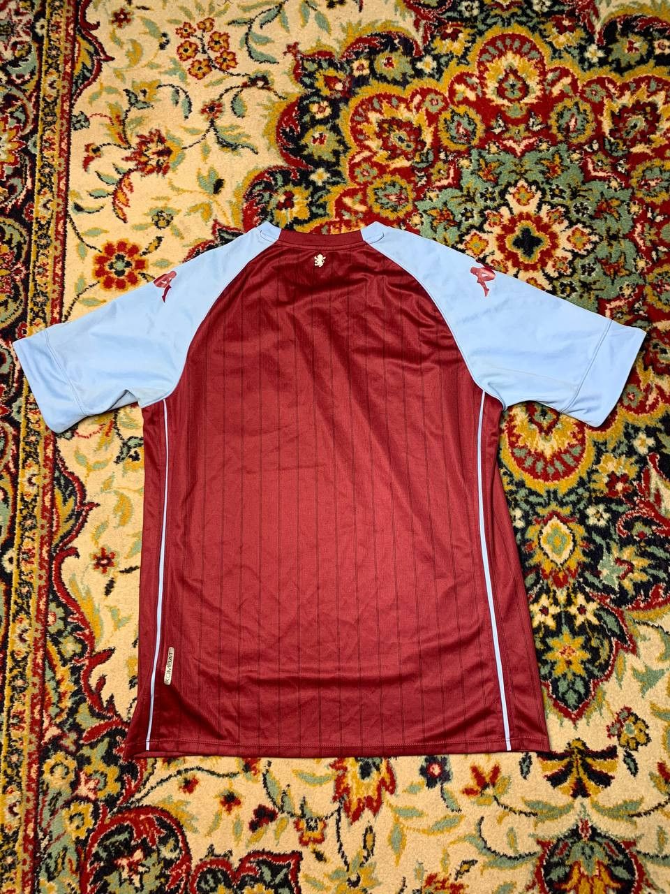 Kappa Aston Villa FC Home Jersey 20/21 BNWT Kappa Premier League Size US XL / EU 56 / 4 - 2 Thumbnail