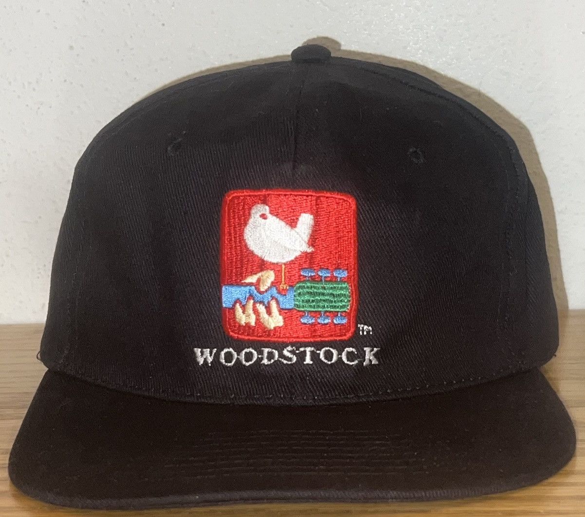Other Vintage Woodstock Festival Snapback Hat Size ONE SIZE - 2 Thumbnail