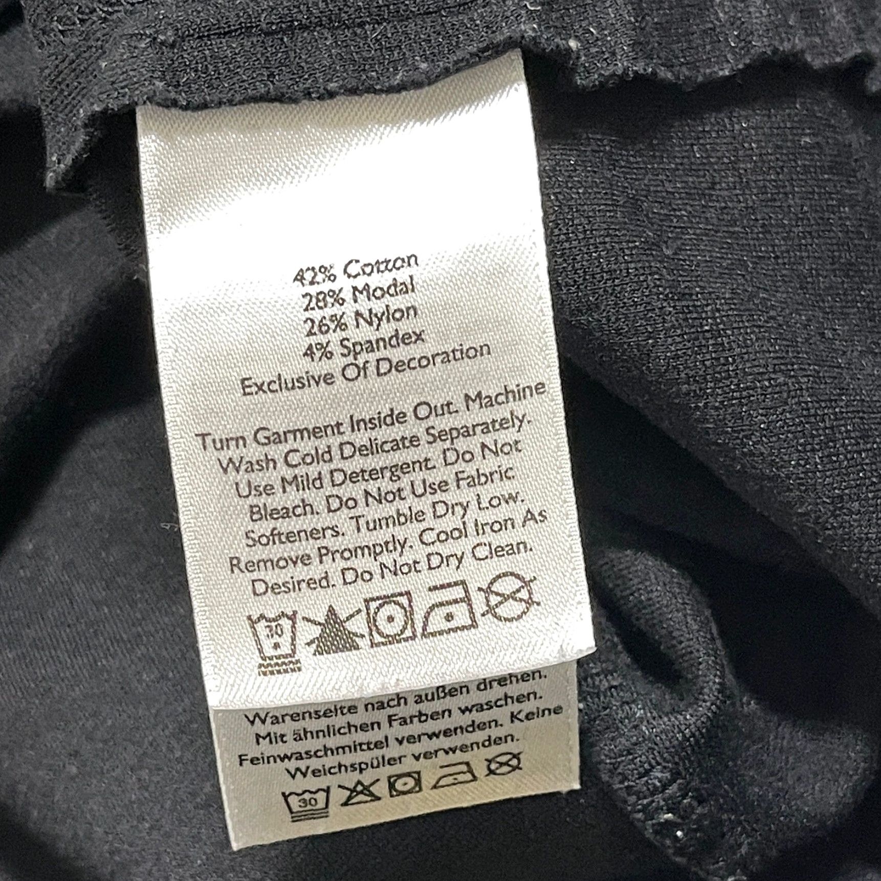 Eddie Bauer Eddie Bauer Pull On Pants Women Size 8 Black Stretch Cotton Modal Nylon Spandex Pilling Size 30" / US 8 / IT 44 - 5 Thumbnail
