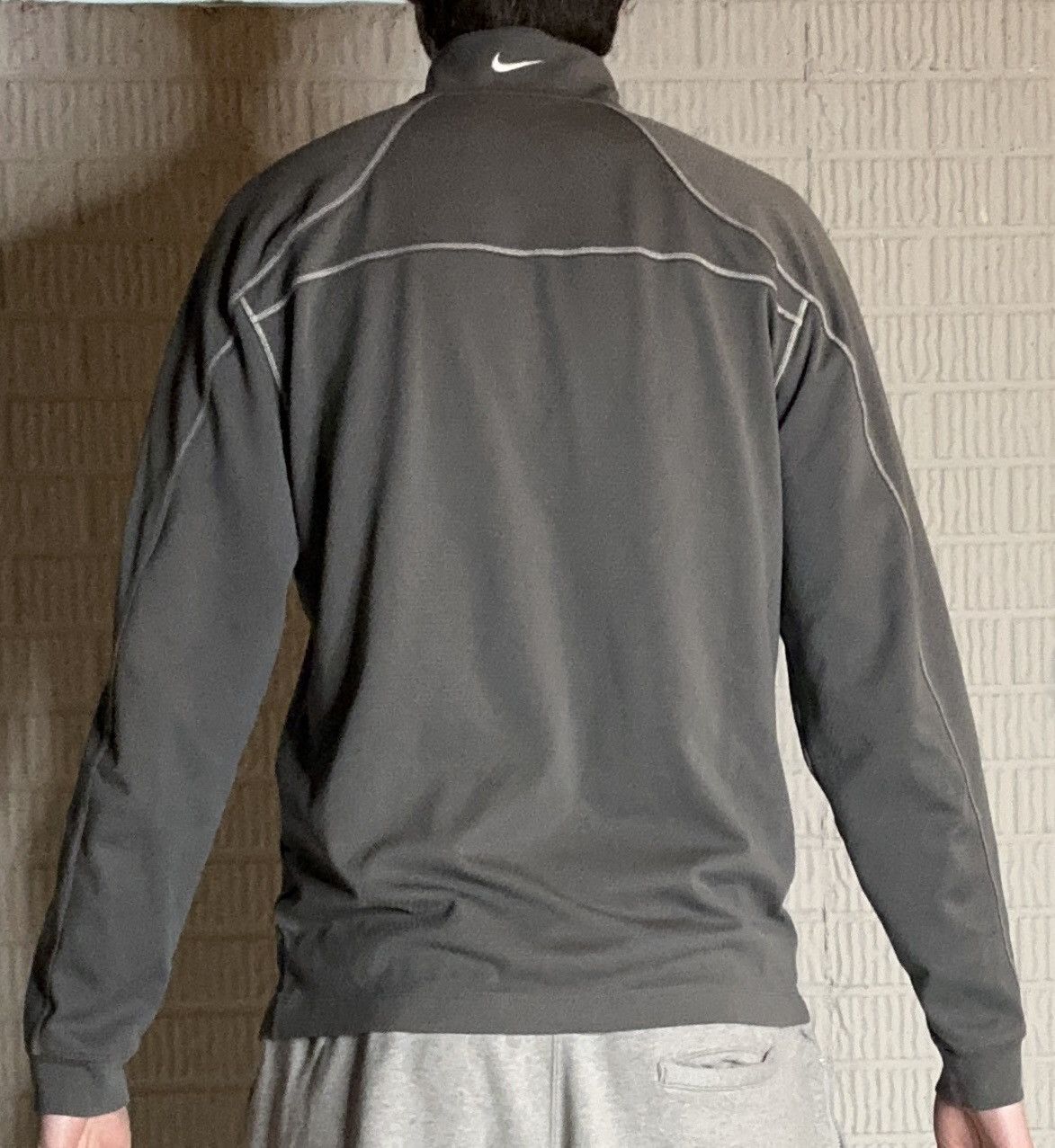 Nike Y2K 2000s Nike Golf Quarter Zip Jacket Size US M / EU 48-50 / 2 - 2 Thumbnail