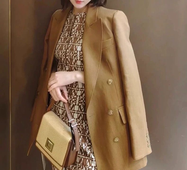 Saint Laurent Paris Saint Laurent Paris size 38 Brown wool lapel double-breast Size S / US 4 / IT 40 - 9 Thumbnail