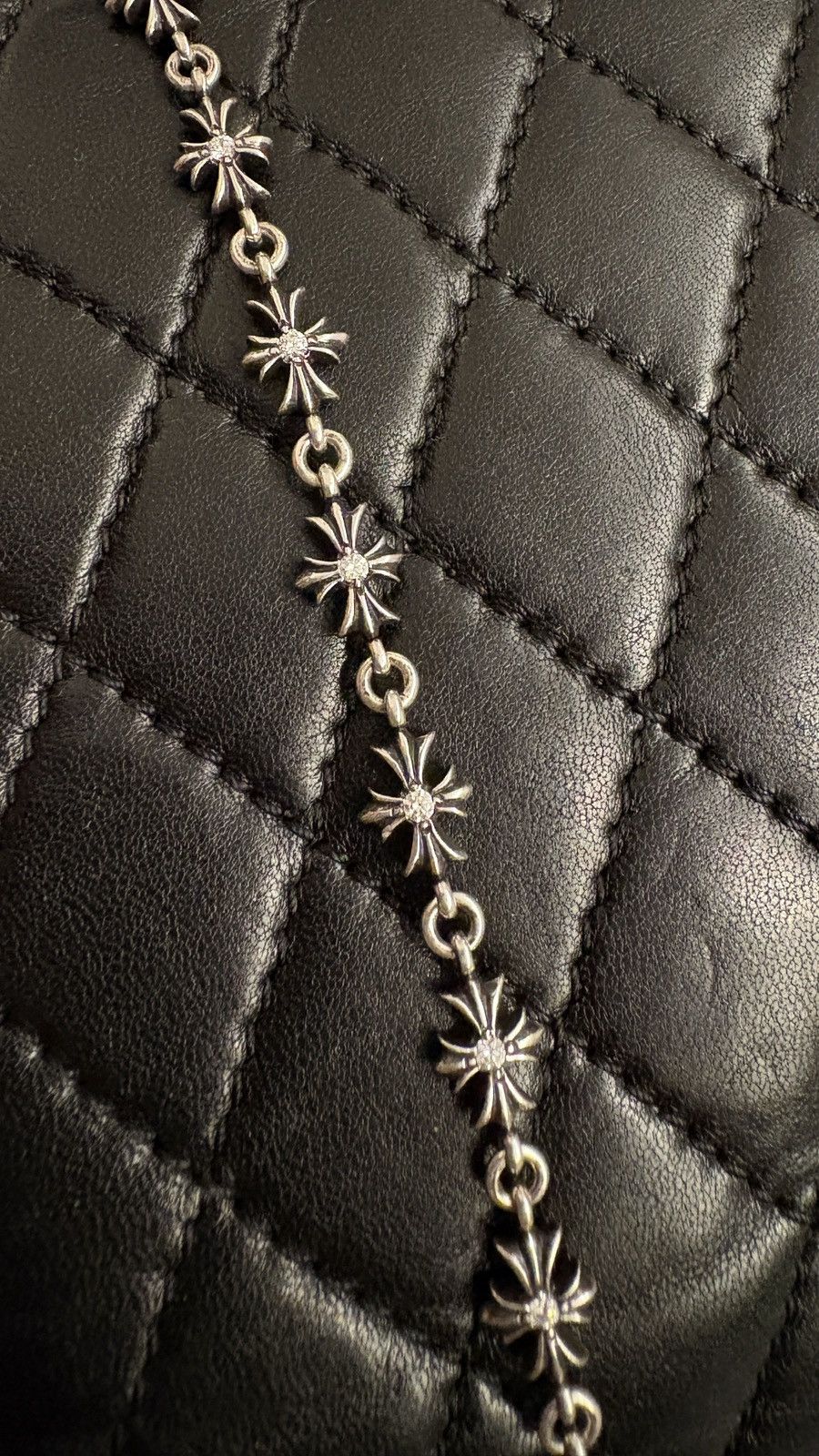 Chrome Hearts Diamond Bracelet
