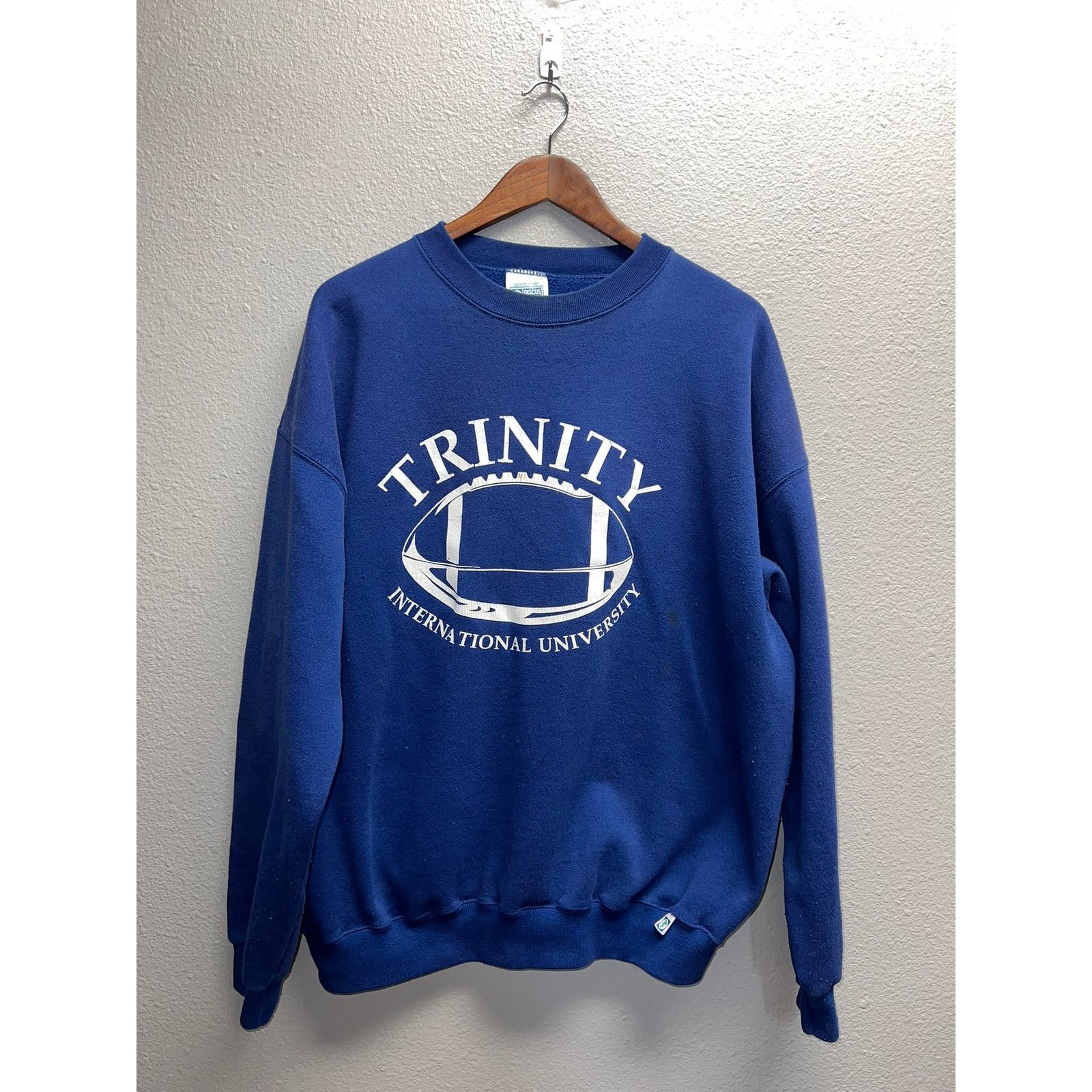 Vintage Vintage Trinity International University Sweatshirt Crewneck Size US XL / EU 56 / 4 - 1 Thumbnail