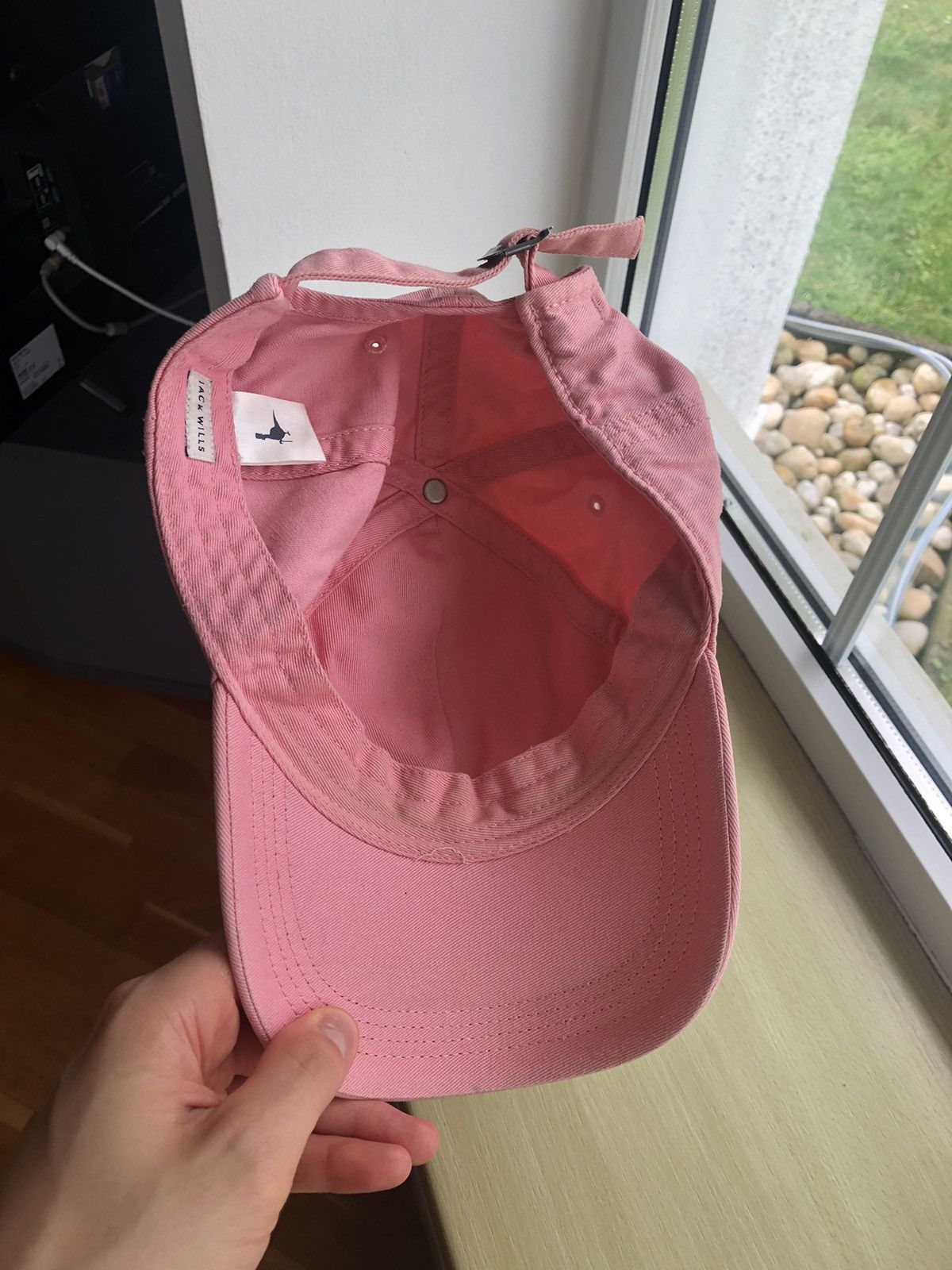 Jack Wills JACK WILLS VINTAGE CLASSIC PINK HAT CAP Size ONE SIZE - 4 Thumbnail