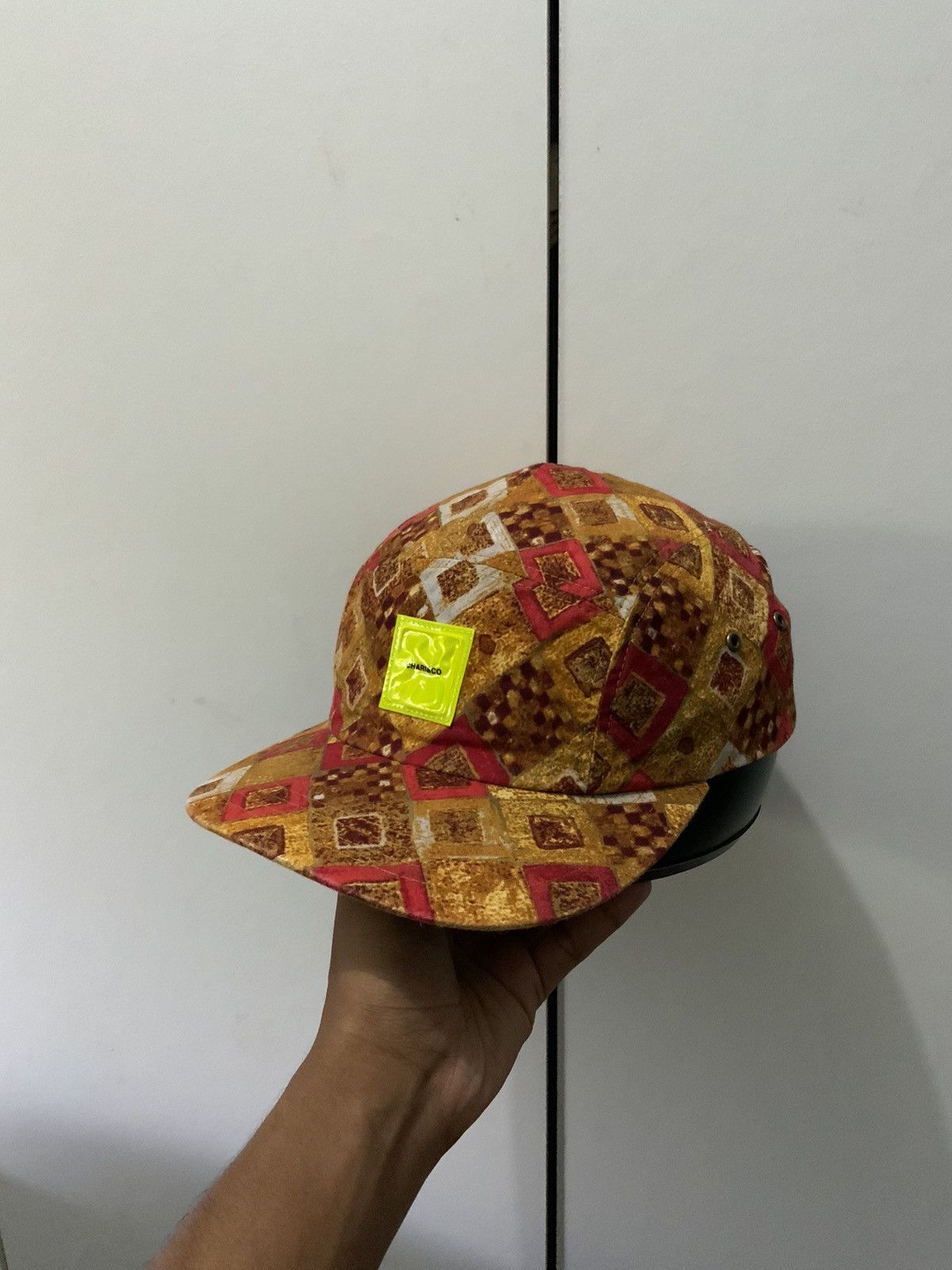 Japanese Brand Chari & Co Authentic Garment Batik 5 Panel Hat Size ONE SIZE - 1 Thumbnail