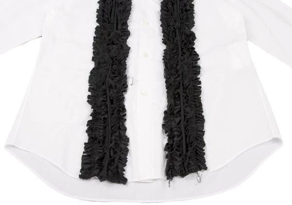 Comme des Garcons Comme Des Garcons Vintage White Lace Shirt Top Size M / US 6-8 / IT 42-44 - 6 Thumbnail