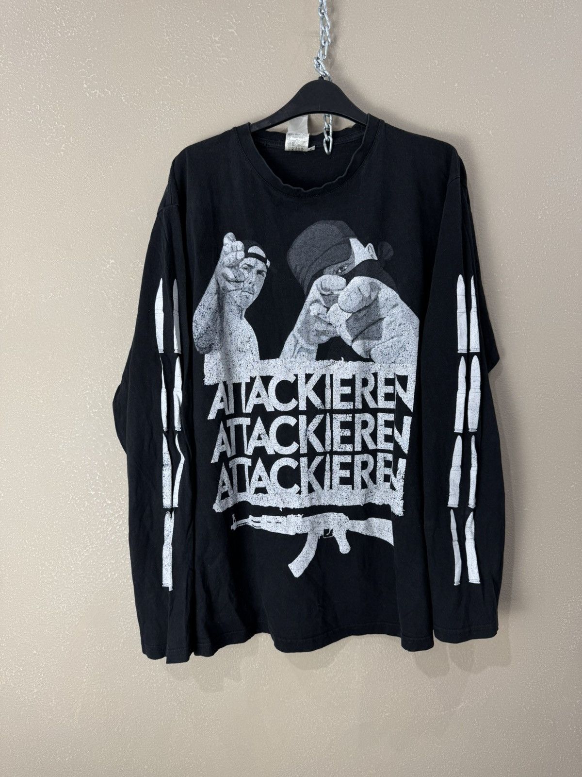 Band Tees Attackieren Bonez MC 90s Vintage Band Tees German Rap Size US XL / EU 56 / 4 - 1 Thumbnail