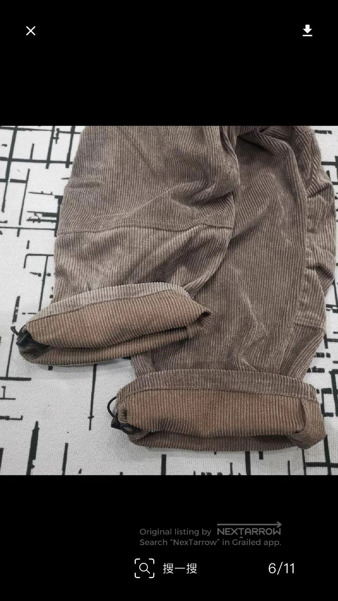 N.Hoolywood N.HOOLYWOOD x Gramicci Beige Cargo Pants. Size US 34 / EU 50 - 6 Thumbnail