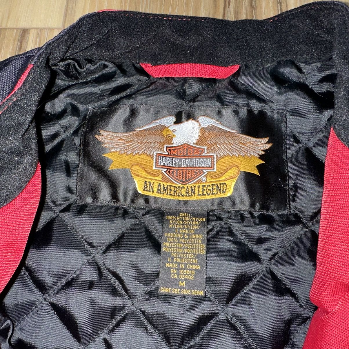 Harley Davidson Harley-Davidson 2003 Nylon Reflective Riding Jacket, M Size M / US 6-8 / IT 42-44 - 4 Thumbnail