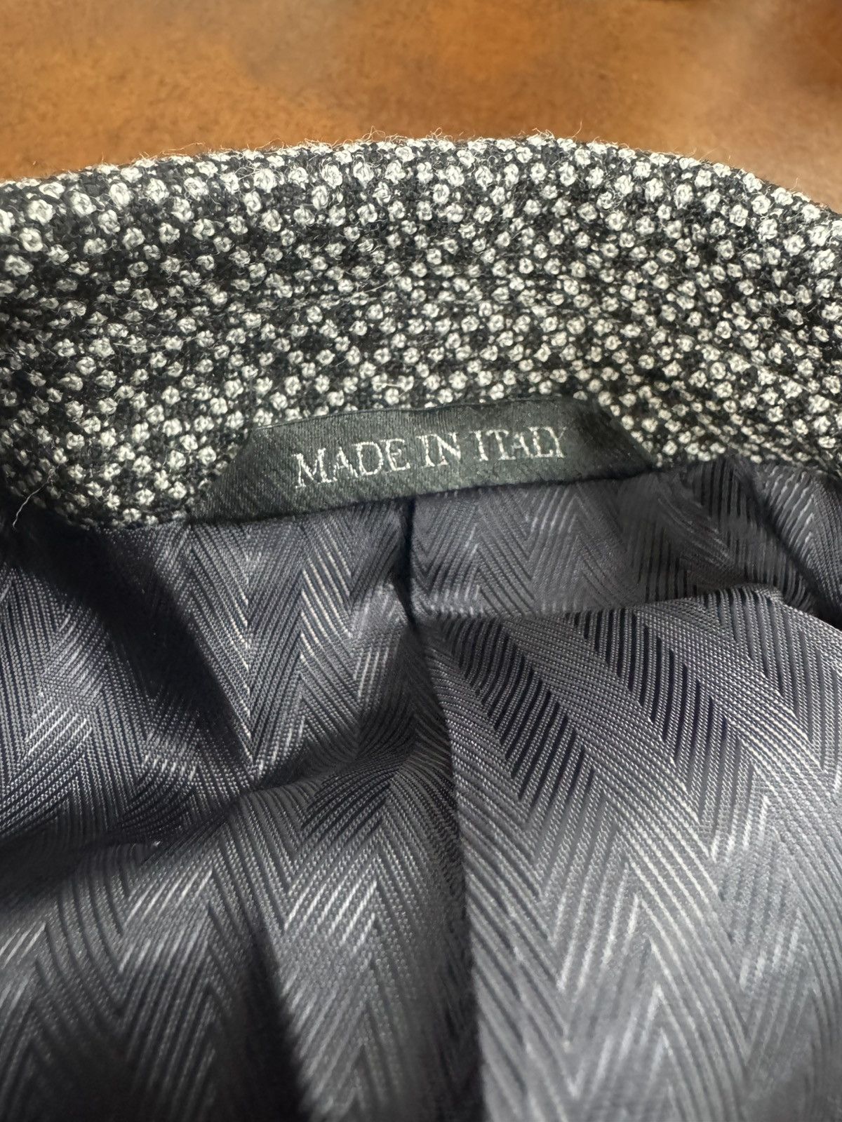 Giorgio Armani Giorgio Armani Black Label Nailhead Upton Jacket Size 44R - 7 Thumbnail