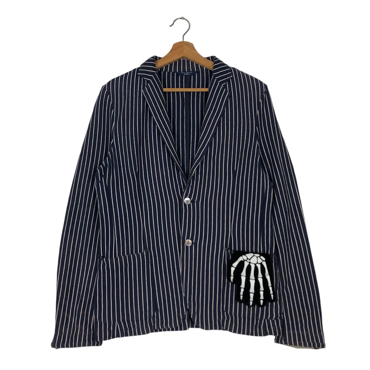 Issey Miyake 🔥90’s HIKORY CHORE JACKET SHIPS ISSEY MIYAKE Size US L / EU 52-54 / 3 - 2 Thumbnail