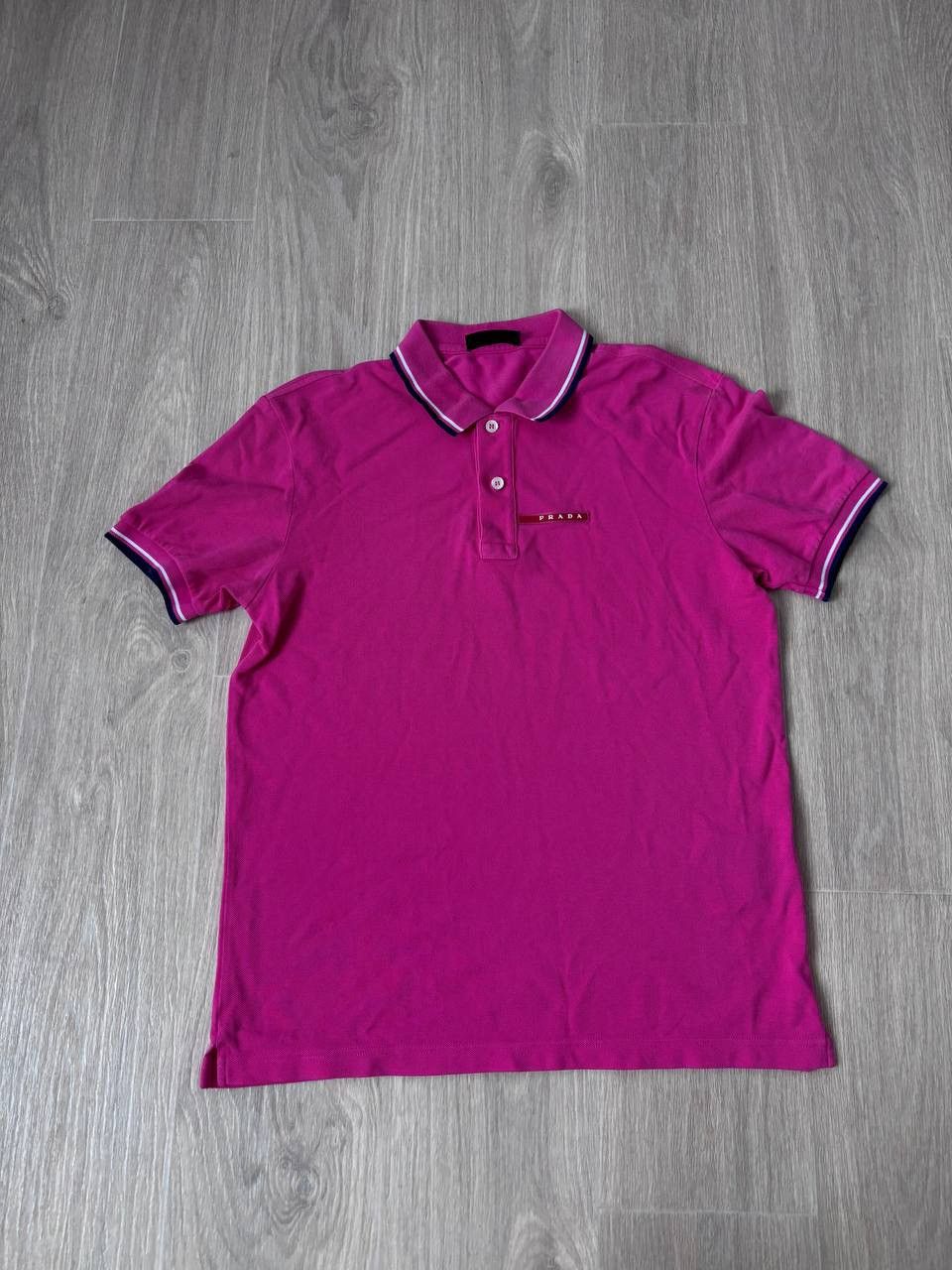 Prada Prada polo shirt y2k Size US M / EU 48-50 / 2 - 1 Thumbnail