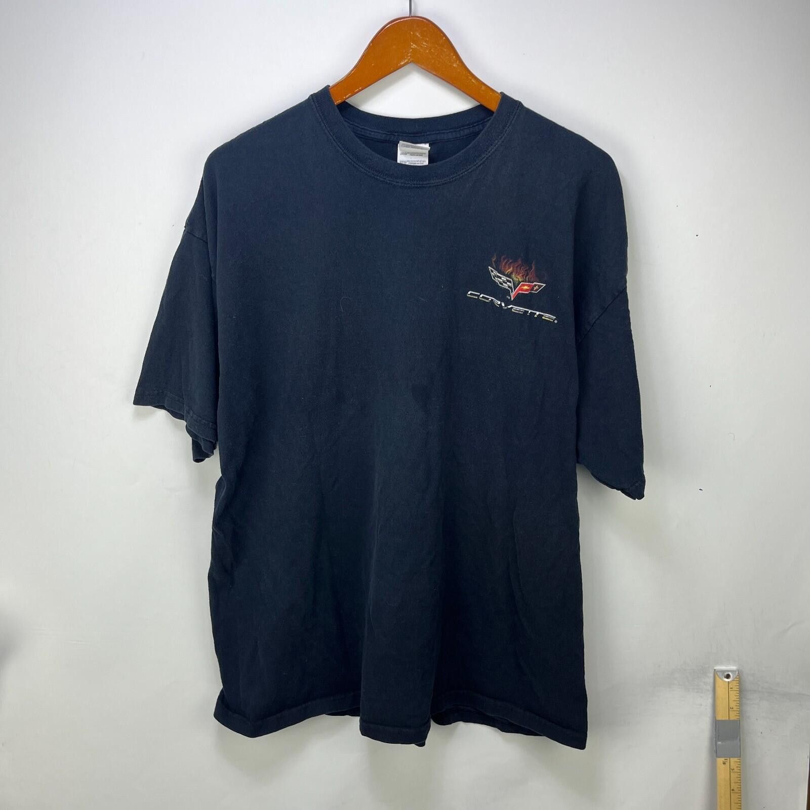Chevrolet Vintage Chevrolet Corvette C6 Flames Racing T Shirt 2XL Size US XXL / EU 58 / 5 - 3 Thumbnail