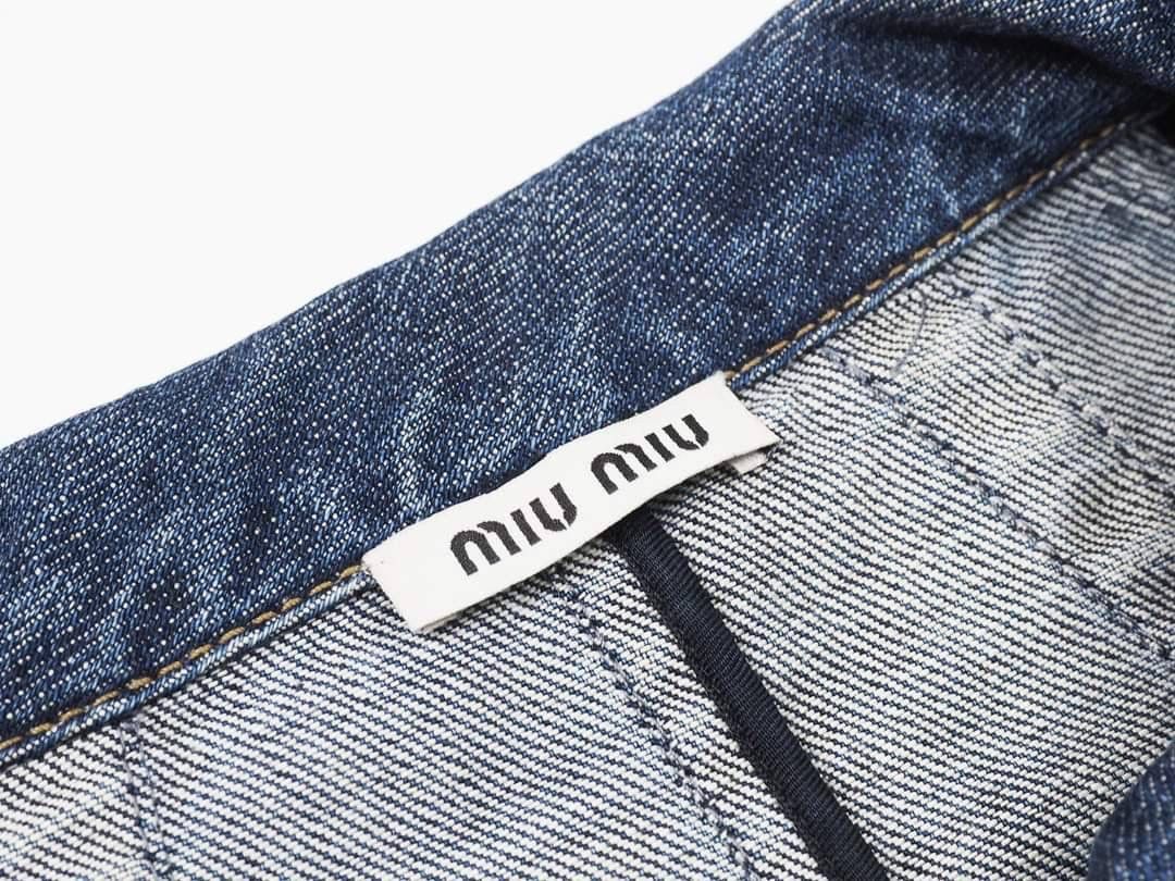 Miu Miu Miu Miu denim jacket Size XS / US 0-2 / IT 36-38 - 11 Thumbnail