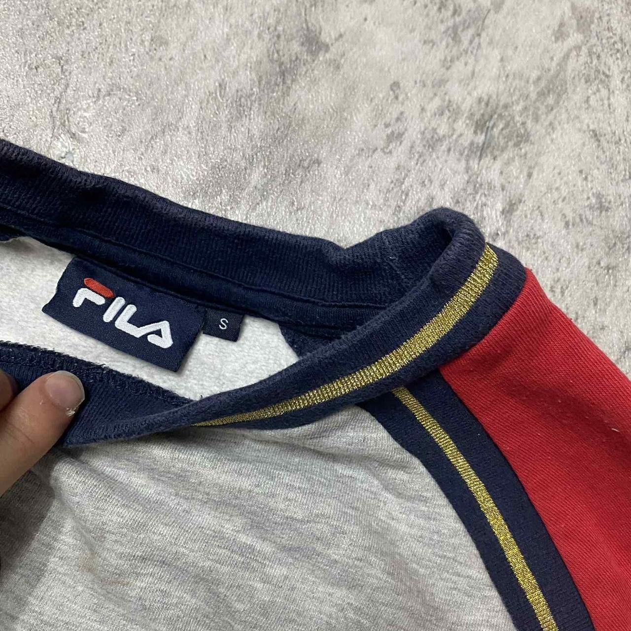 Fila Fila crewneck sweatshirt in red and grey Size US S / EU 44-46 / 1 - 2 Thumbnail