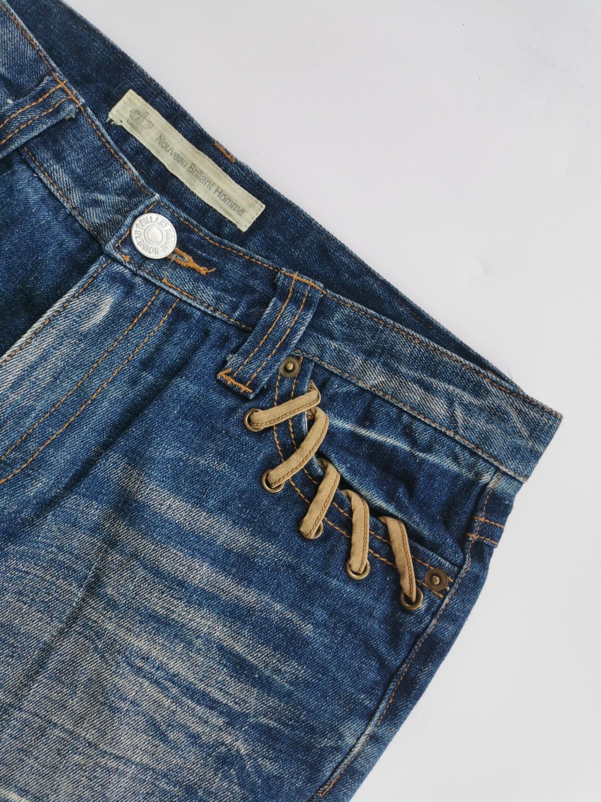 Tornado Mart Bootcut Nouveau Brillant Homme Denim Jeans Size US 30 / EU 46 - 4 Thumbnail