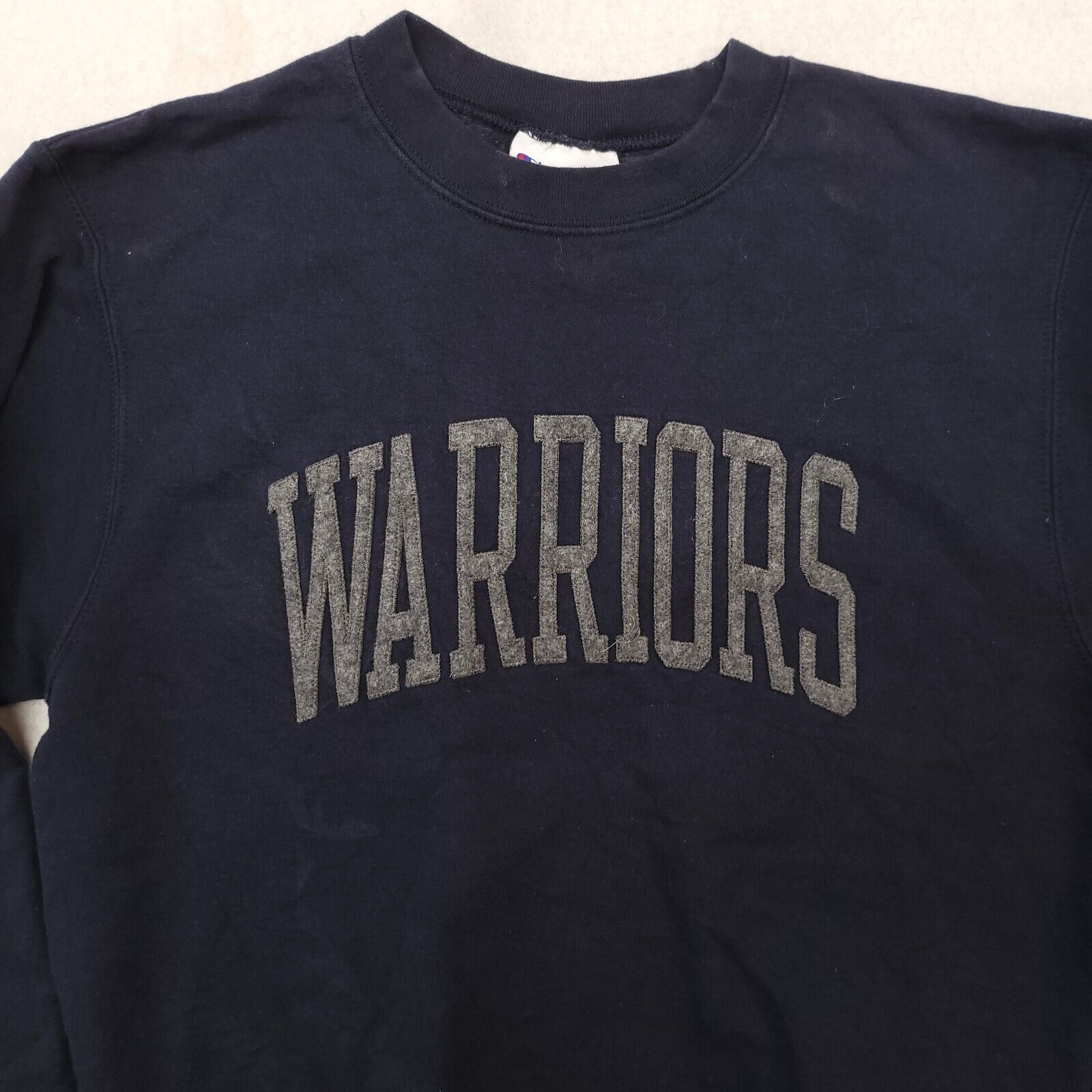 Champion Champion Warriors Pullover Sweatshirt Mens Size Small S Blue Size US S / EU 44-46 / 1 - 1 Thumbnail