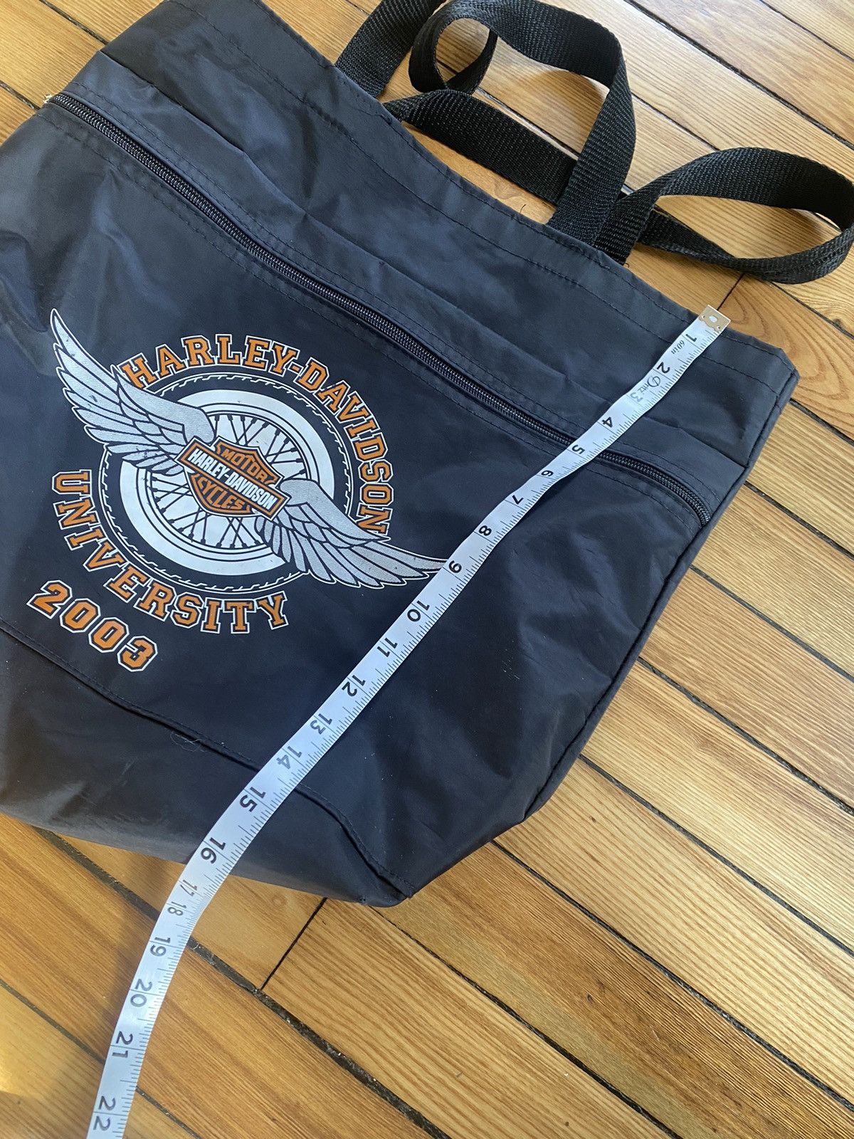 Harley Davidson × Vintage 2003 Harley university tote bag Size ONE SIZE - 9 Thumbnail