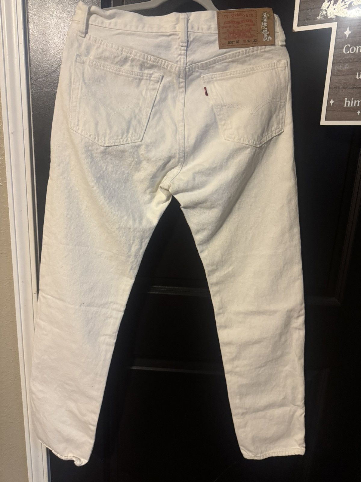 DENIM TEARS Denim tears X Levi’s 501 mono cotton wreath jeans size 32 Size US 32 / EU 48 - 2 Thumbnail