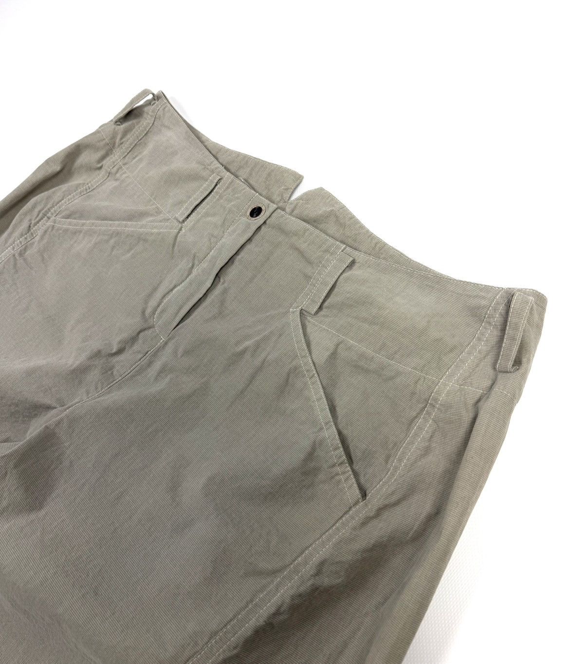 Annette Gortz Annette Görtz Rare Waxed Pants Gingham Beige L/XL Avantgarde Size 36" / US 14 / IT 50 - 12 Thumbnail
