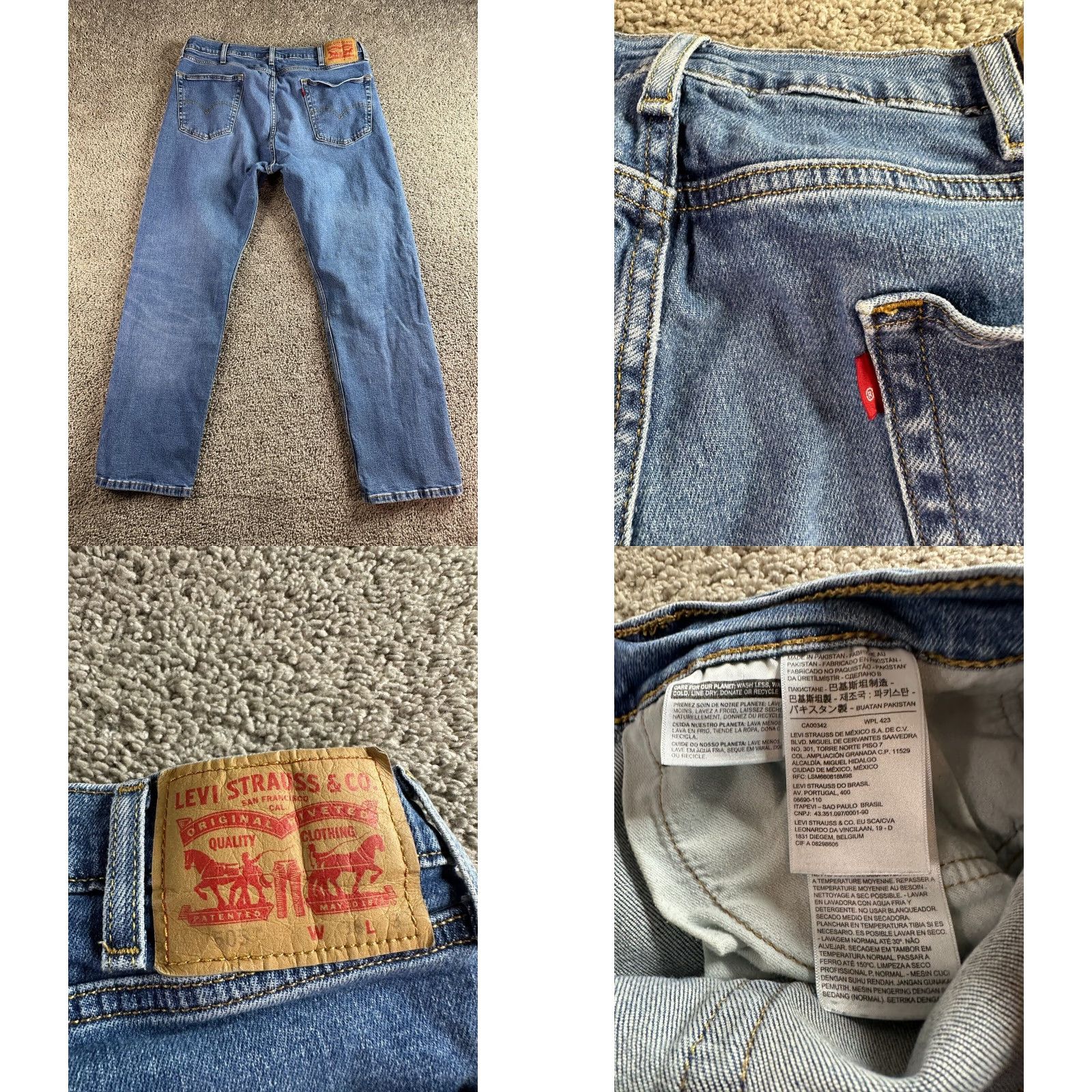 Levi's VINTAGE Levi's 505 Jeans Mens 36 Straight Size US 36 / EU 52 - 8 Thumbnail
