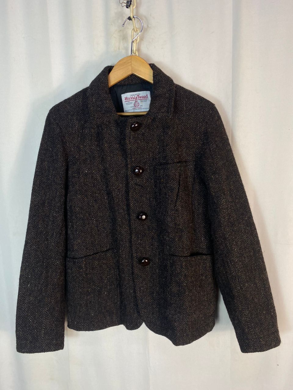 Harris Tweed Vintage Harris tweed wool jacket Size US S / EU 44-46 / 1 - 10 Thumbnail