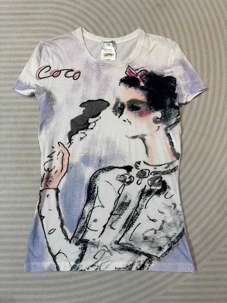 Chanel Chanel Coco Mademoiselle Graffiti Short. Size US XS / EU 42 / 0 - 1 Thumbnail