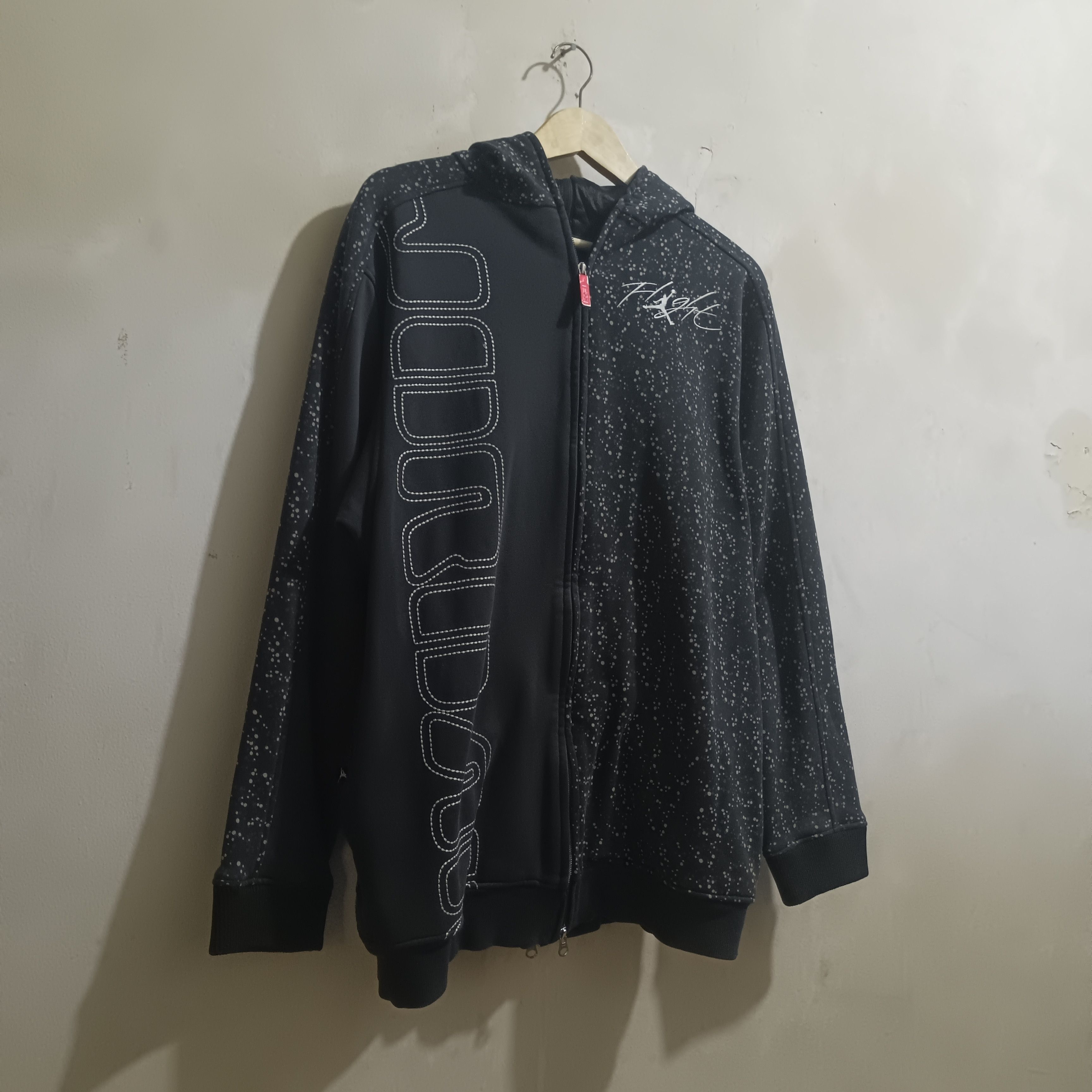 Jordan Brand Vintage Air Jordan Galaxy Flight Reversible Full Zip Hoodie Size US S / EU 44-46 / 1 - 4 Thumbnail