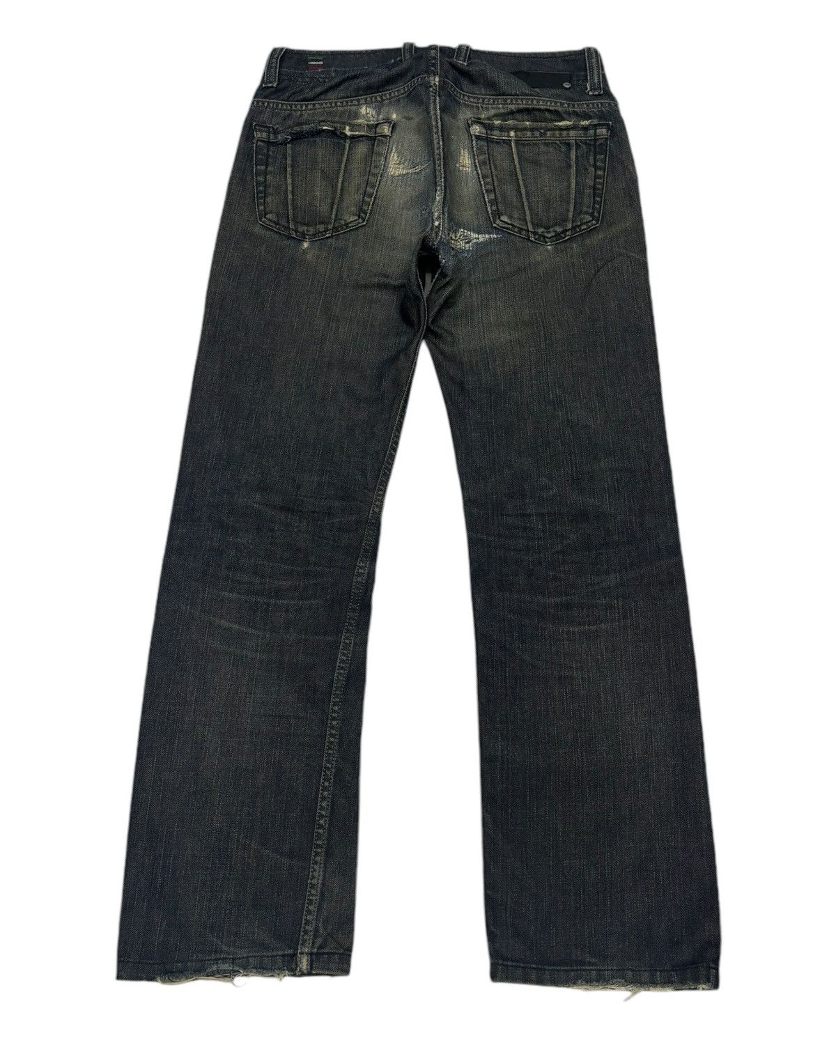 Diesel Vintage Diesel Distressed Repaired Denim Jeans Size US 30 / EU 46 - 2 Thumbnail