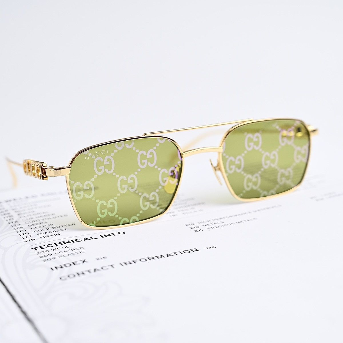 Gucci GUCCI GG1804S SUNGLASSES Size ONE SIZE - 9 Thumbnail
