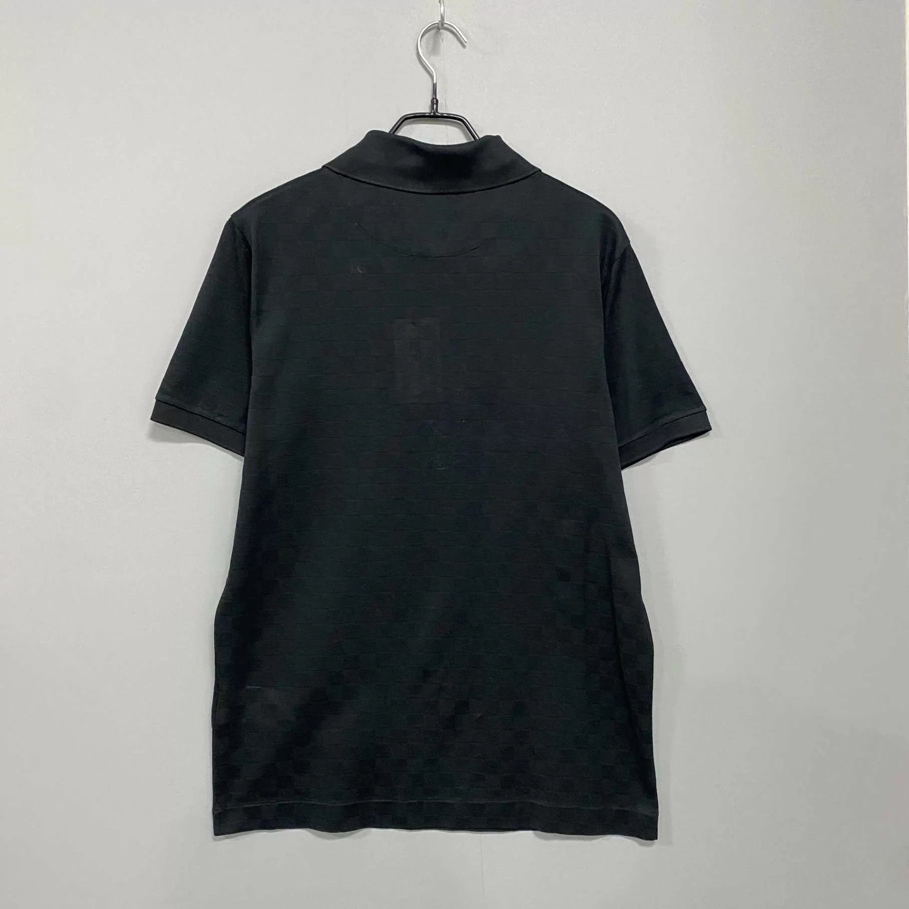 Louis Vuitton LV Black Checkered Polo Shirt Men's M Size US M / EU 48-50 / 2 - 3 Thumbnail