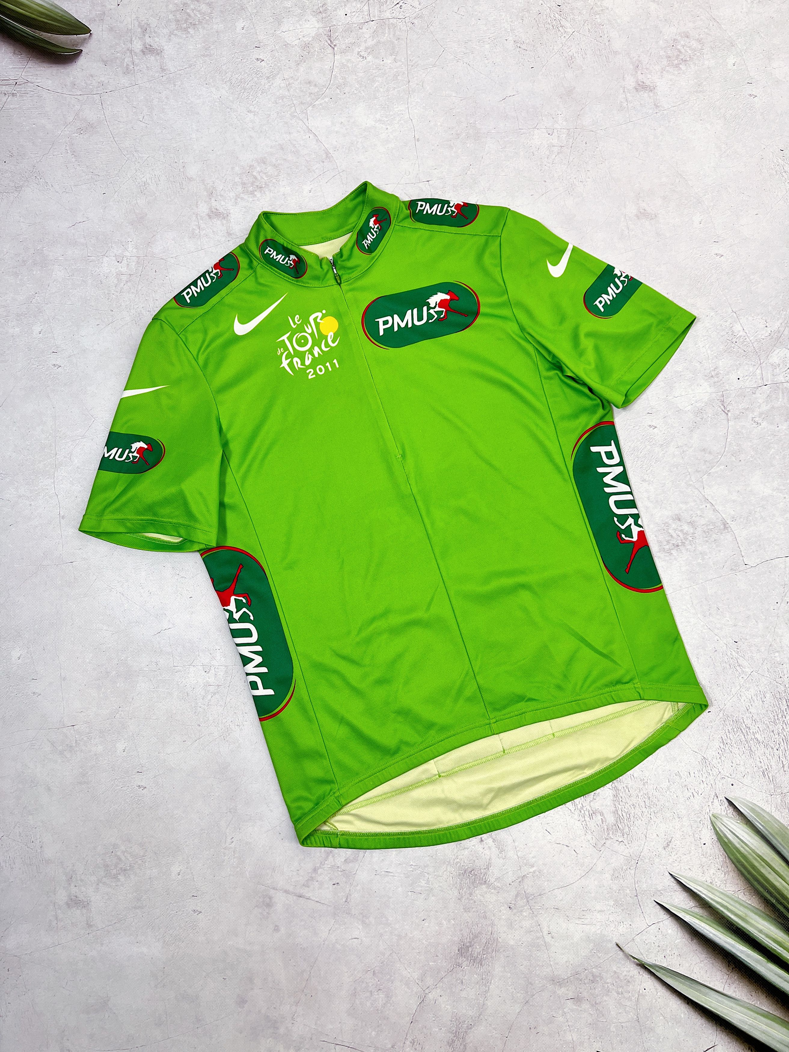 Nike × Sports Specialties Nike Tour de France 2011 Cycling Jersey PMU 1/4 zip Size US M / EU 48-50 / 2 - 1 Thumbnail