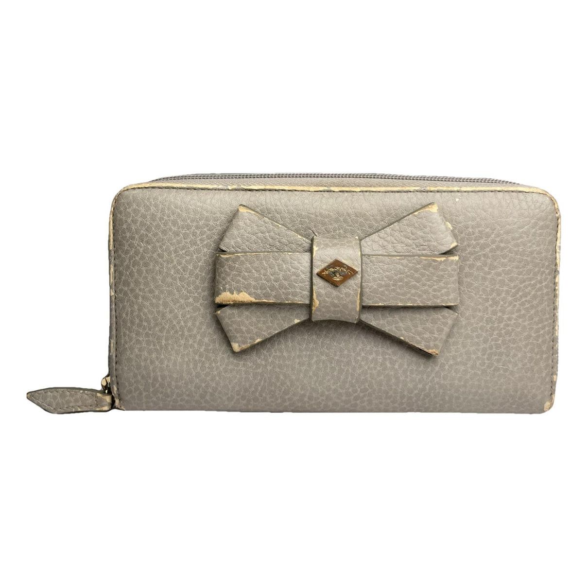 Vivienne Westwood Silver Leather Wallet Size ONE SIZE - 1 Thumbnail