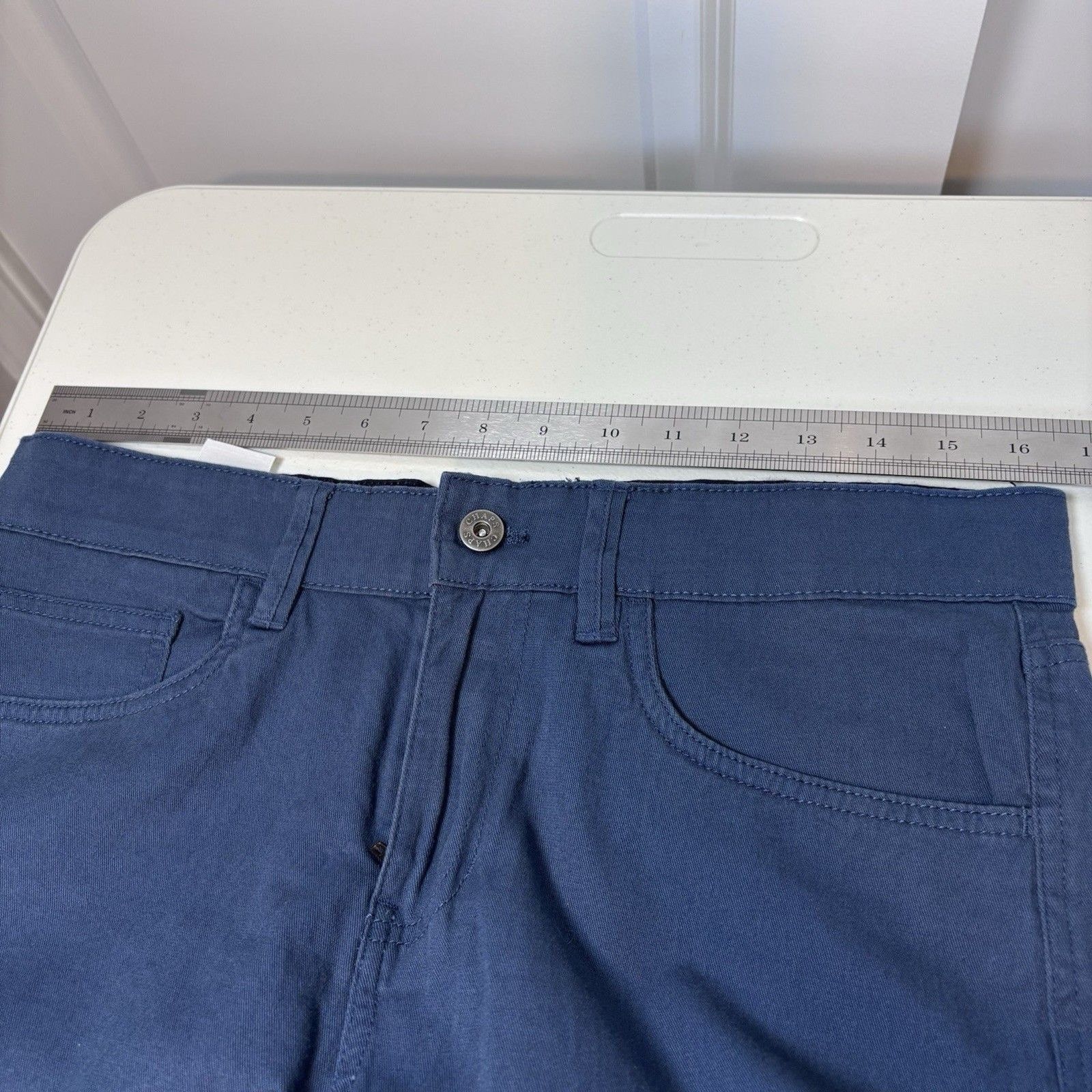 Chaps Chaps 5-Pocket Strech Navy Blue Mens Pants 31 * 30 NWOT Size US 31 - 9 Thumbnail