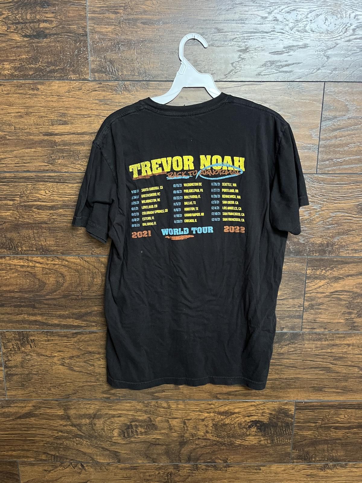 Next Level Apparel Trevor Noah World Tour 2022 T-shirt - Covid Mask - M Size US M / EU 48-50 / 2 - 2 Thumbnail