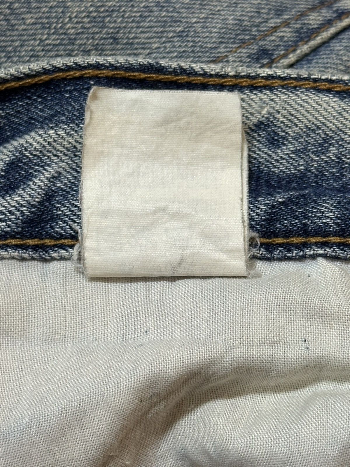 Levi's Vintage 90s Levis Signature Faded Wash Distress Baggy Jeans Size US 34 / EU 50 - 12 Thumbnail