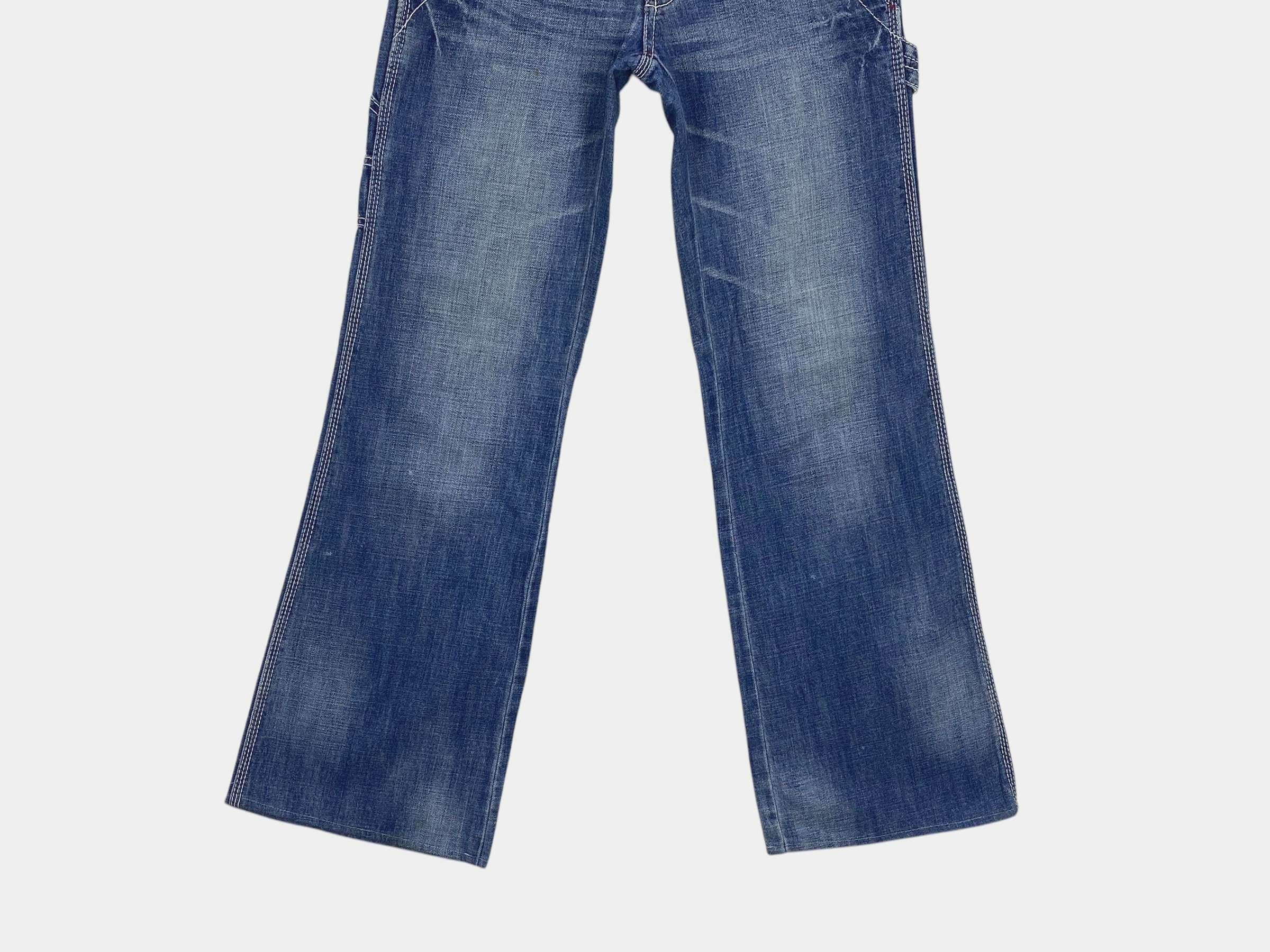 Japanese Brand Homesuckle Pants Carpenter Pants Buckle Back Pants Size US 29 - 4 Thumbnail