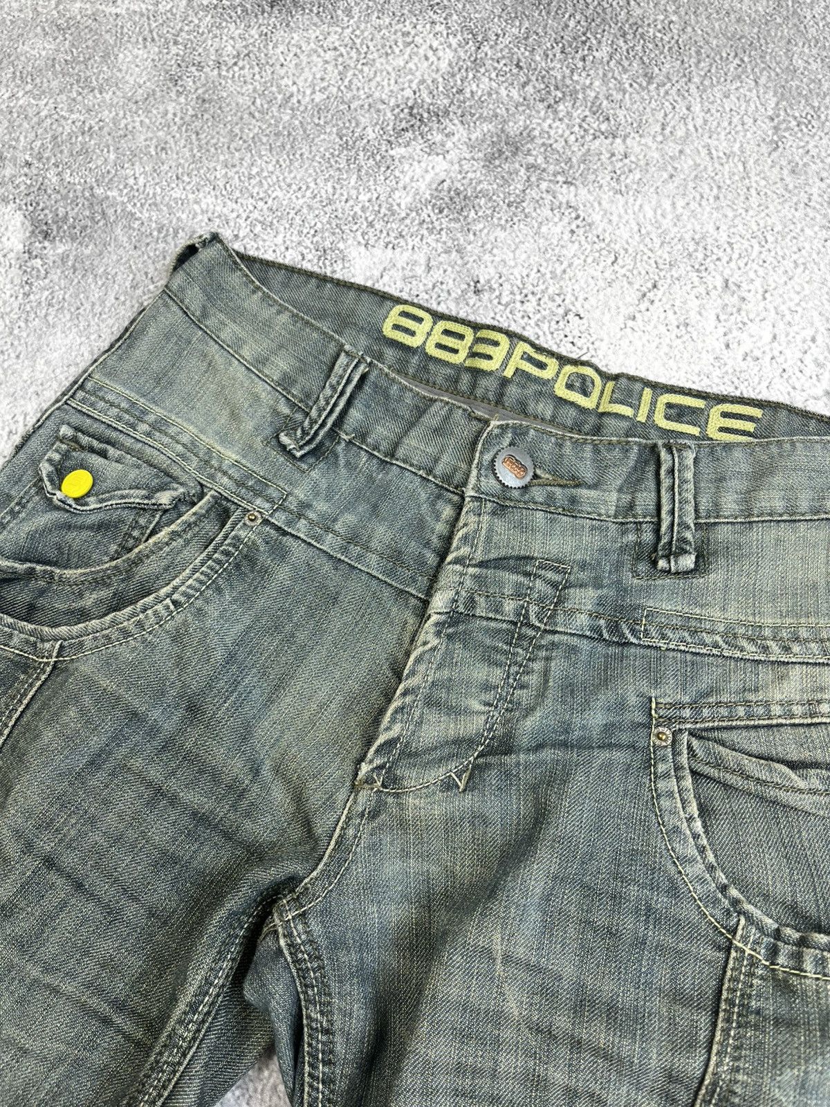 Other Police denim shorts cargo vintage Size US 30 / EU 46 - 3 Thumbnail