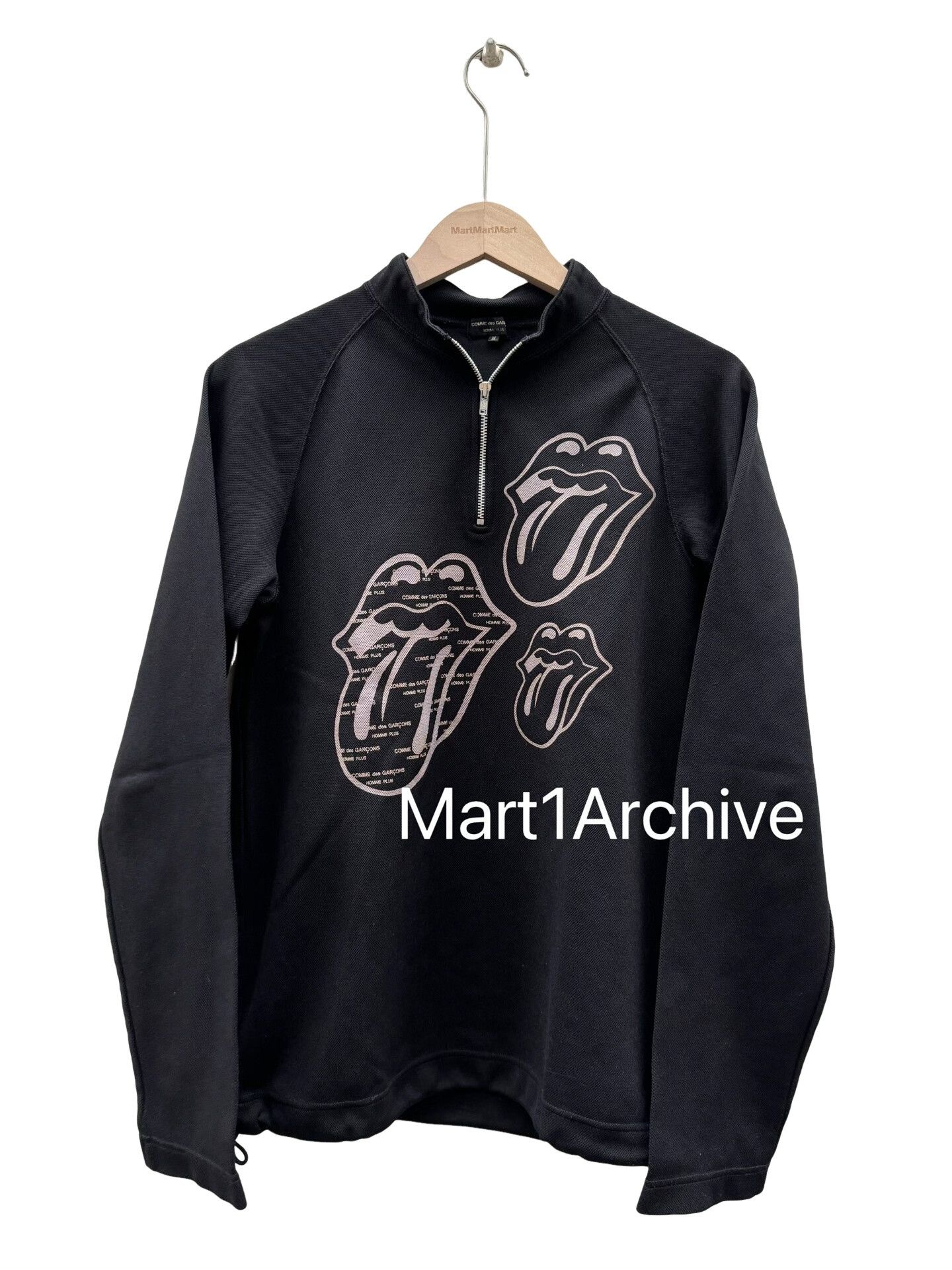 Comme des Garcons Comme des Garçons Homme Plus Rolling Stones Half-Zip M Size US M / EU 48-50 / 2 - 1 Thumbnail