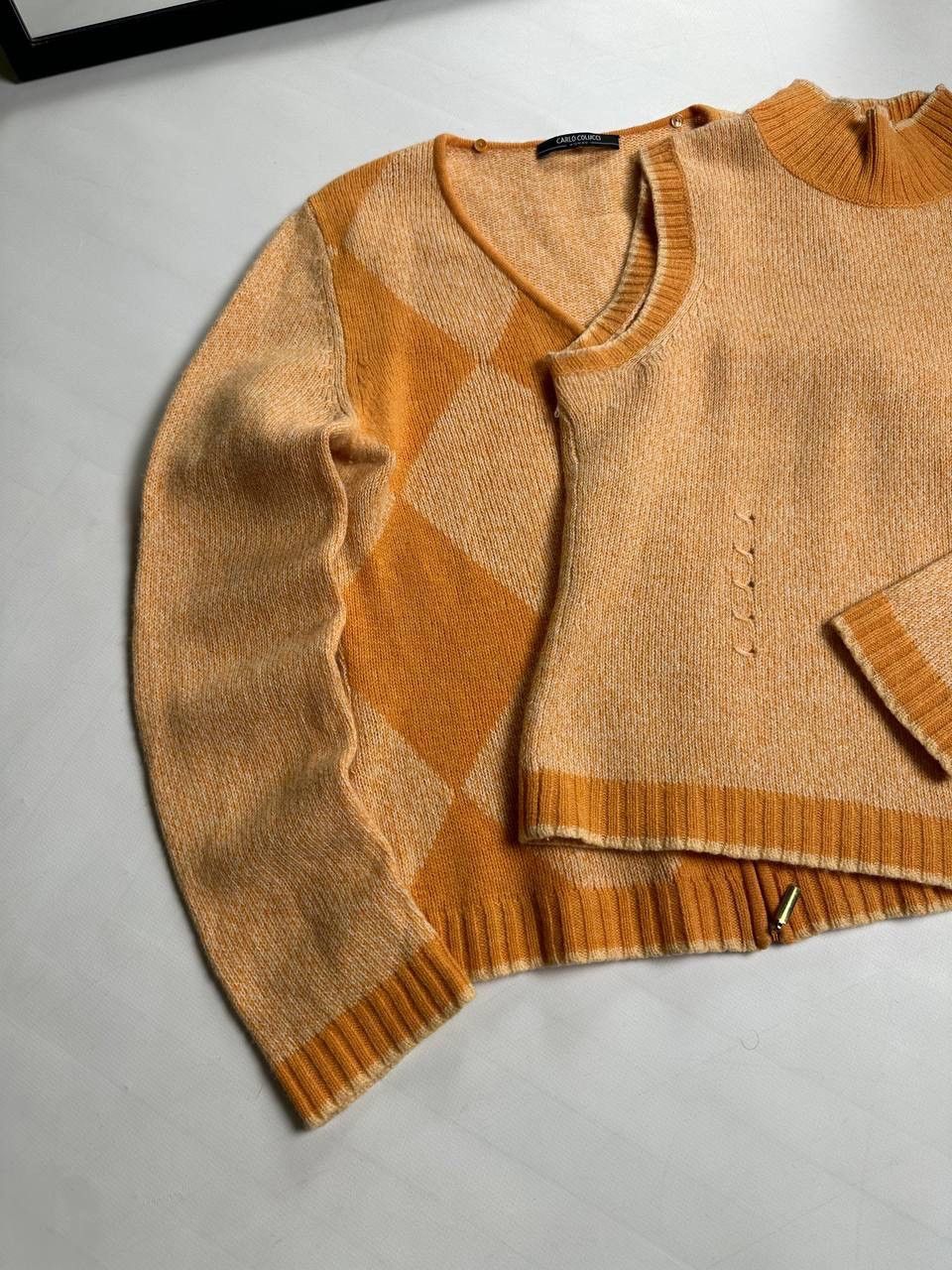 Carlo Colucci Vintage Carlo Colucci Merino Wool Cardigan & Tank top 🔥 Size M / US 6-8 / IT 42-44 - 2 Thumbnail