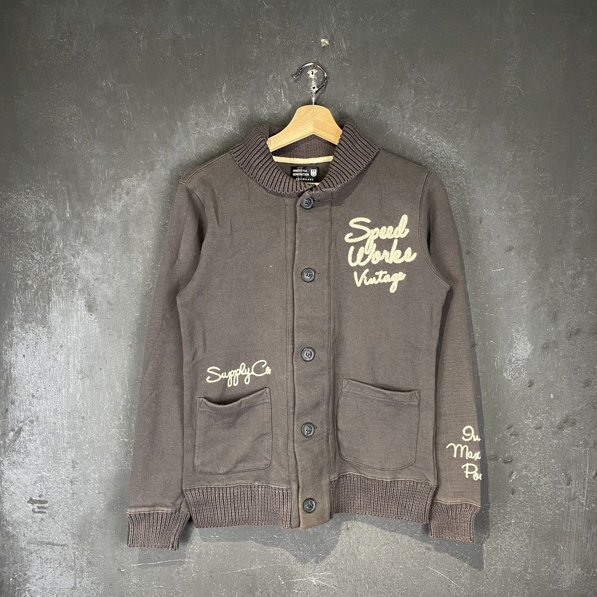20471120 × Japanese Brand 291295 Japanese Automobile Cardigan Sweater Jacket Size S / US 4 / IT 40 - 1 Thumbnail