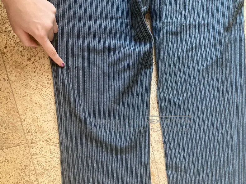 Yohji Yamamoto Yohji Yamamoto size 3 Wool striped trousers Size US 30 / EU 46 - 6 Thumbnail