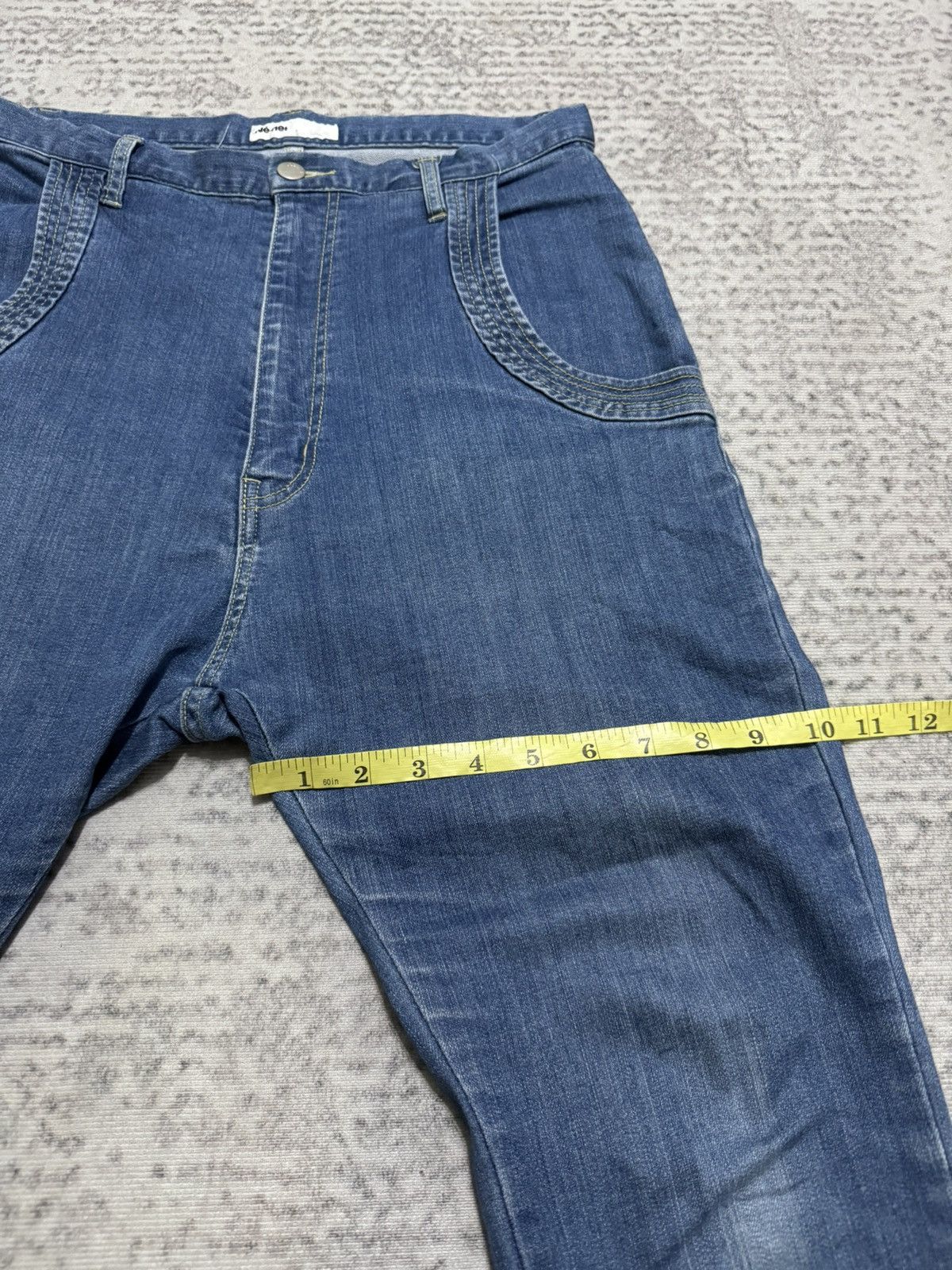 Ne-Net NE-NET ISSEY MIYAKE Dropcrotch Denim Jeans W30 Size US 30 / EU 46 - 10 Thumbnail