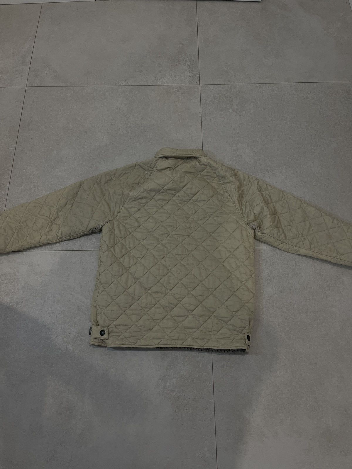 Barbour Barbour Flyweight Quilt Jacket Beige Full Zip High Neck Size US M / EU 48-50 / 2 - 10 Thumbnail