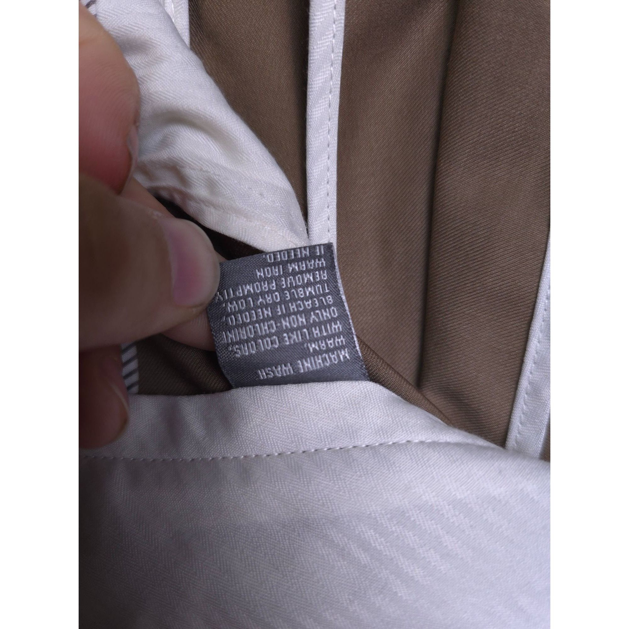 Daniel Cremieux Daniel Cremieux Signature Collection Mens Pleated Dress Pant Size 34R - 4 Thumbnail