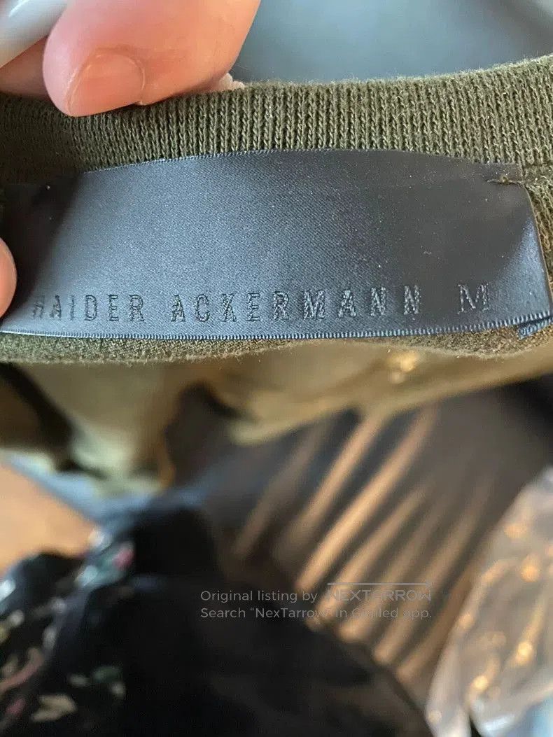 Haider Ackermann Haider Ackermann Velvet Sweatshirt. Size US M / EU 48-50 / 2 - 4 Thumbnail