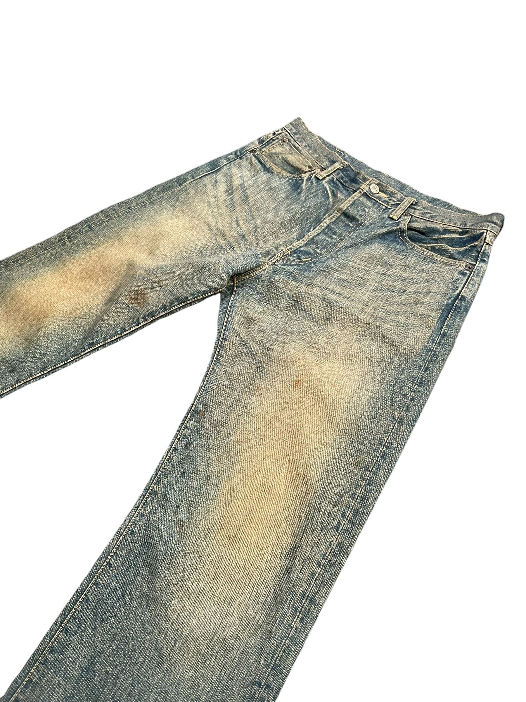 Japanese Brand Vintage Houston Denim Size US 32 / EU 48 - 2 Thumbnail