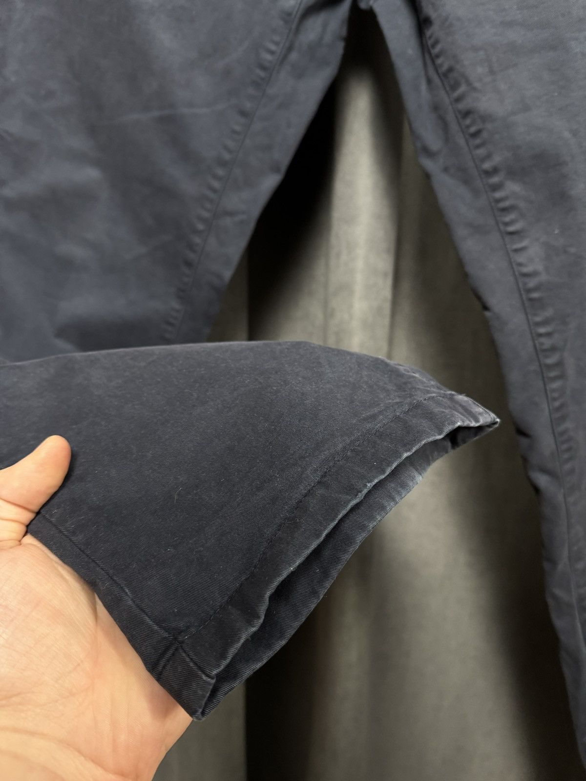 Designer × Suitsupply SUITSUPPLY Navy Chino Pants Chinos Pure Cotton Size 50 Size US 34 / EU 50 - 3 Thumbnail