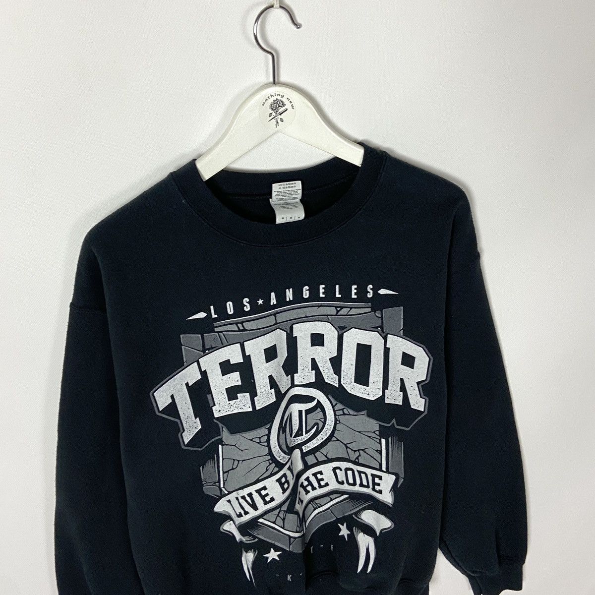 Vintage Vintage 00s Terror Los Angeles Live code sweatshirt y2k og Size US M / EU 48-50 / 2 - 3 Thumbnail