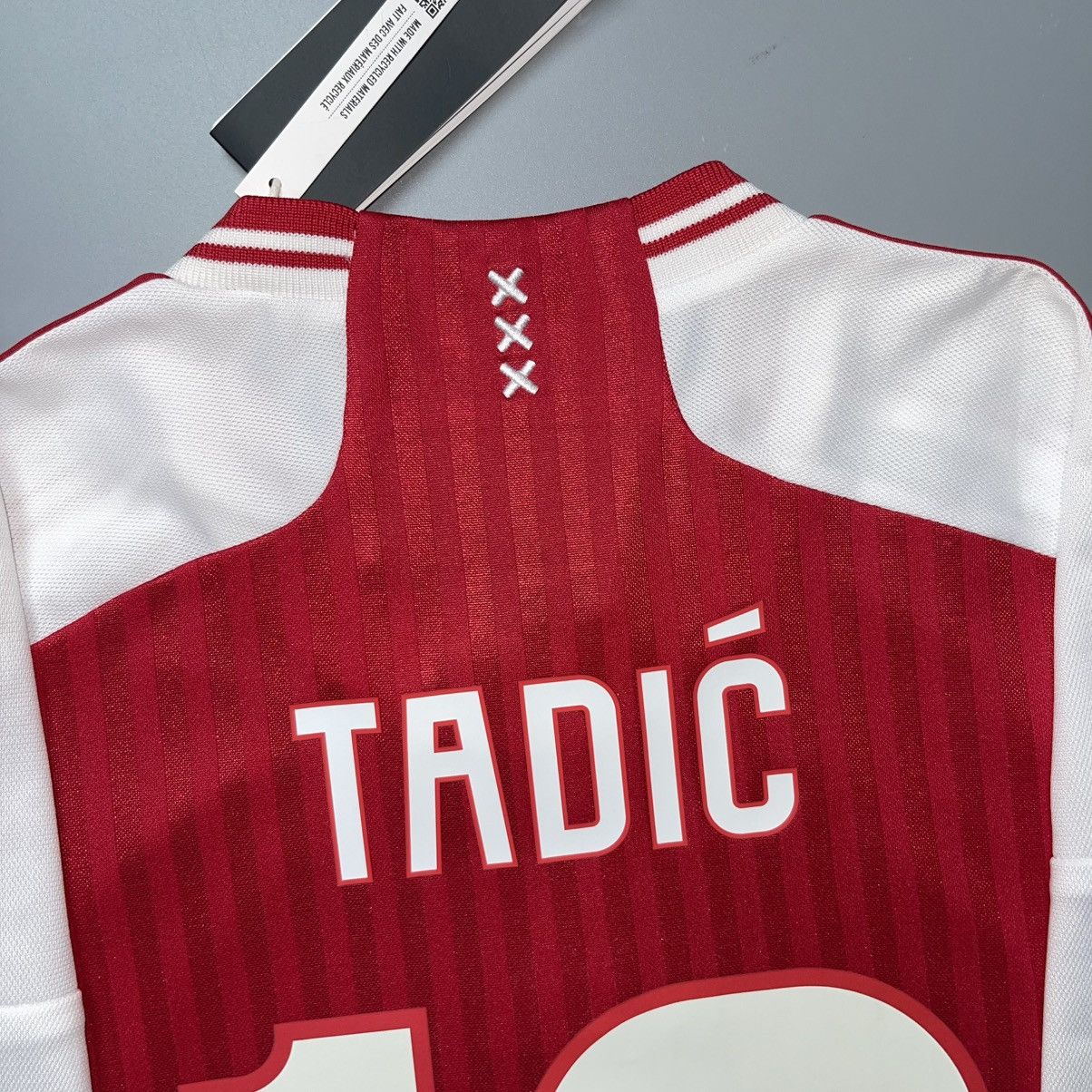 Adidas × Vintage NWT AJAX ADIDAS 2023/2024 FOOTBALL HOME JERSEY #10 TADIC Size US M / EU 48-50 / 2 - 10 Thumbnail